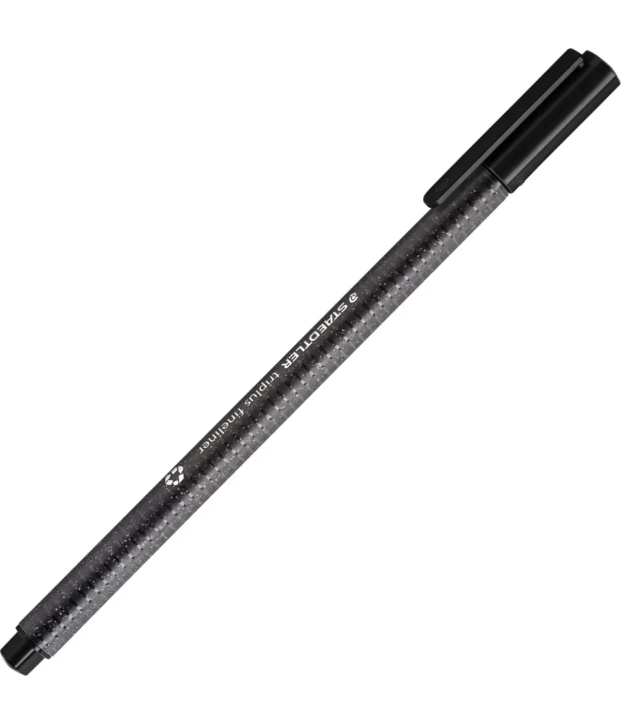 Rotulador triplus fineliner 334 eco edition negro staedtler 334 r-9