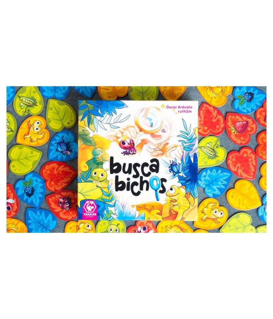 Juego de mesa busca bichos edad recomendada 4 años