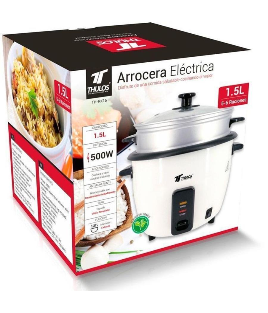 Arrocera electrica thulos th - rk15 500w 1.5l