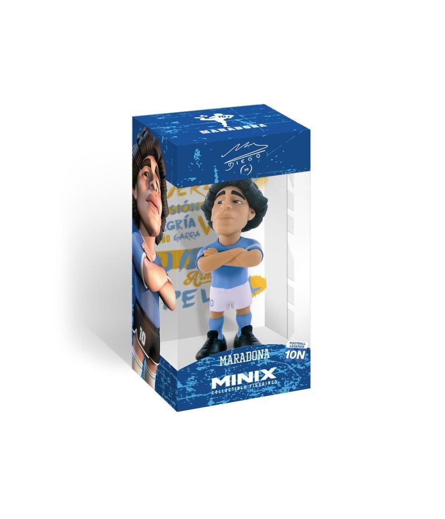 Figura minix maradona amarillo azul 12 cm