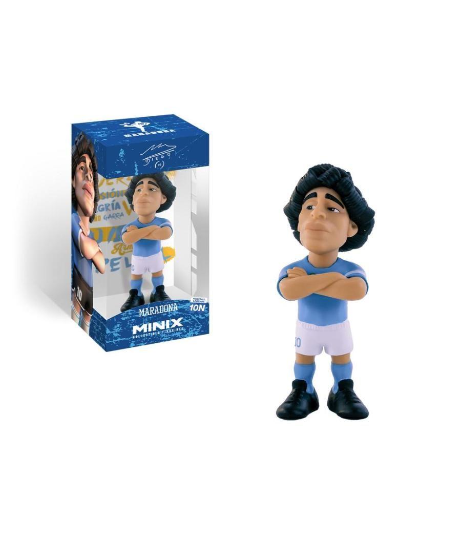 Figura minix maradona amarillo azul 12 cm