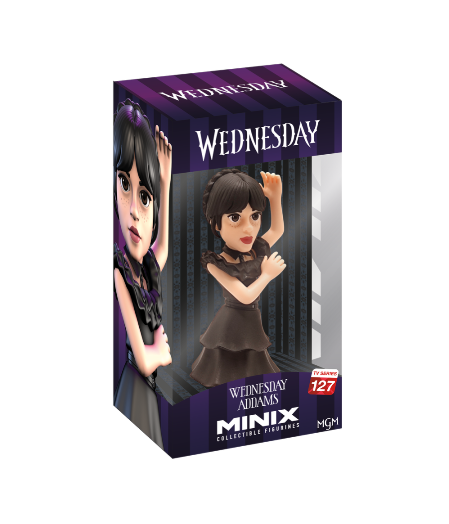 Figura minix wednesday (vestido baile) 12 cm