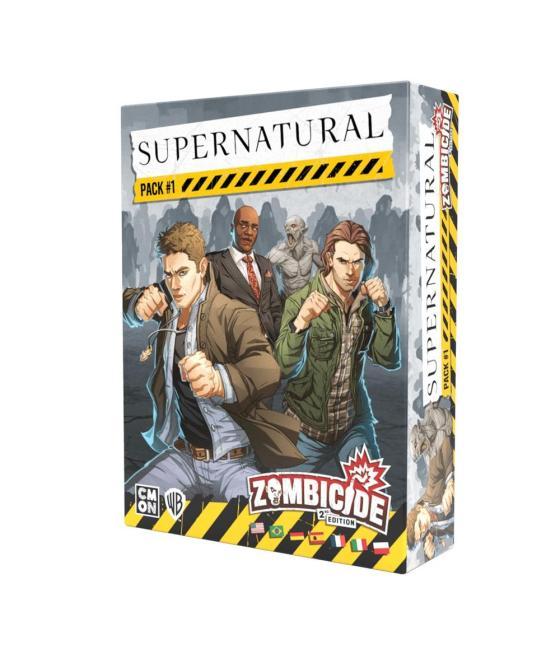 Juego de mesa zombicide 2e: supernatural character pack 1 edad recomendada 14 años