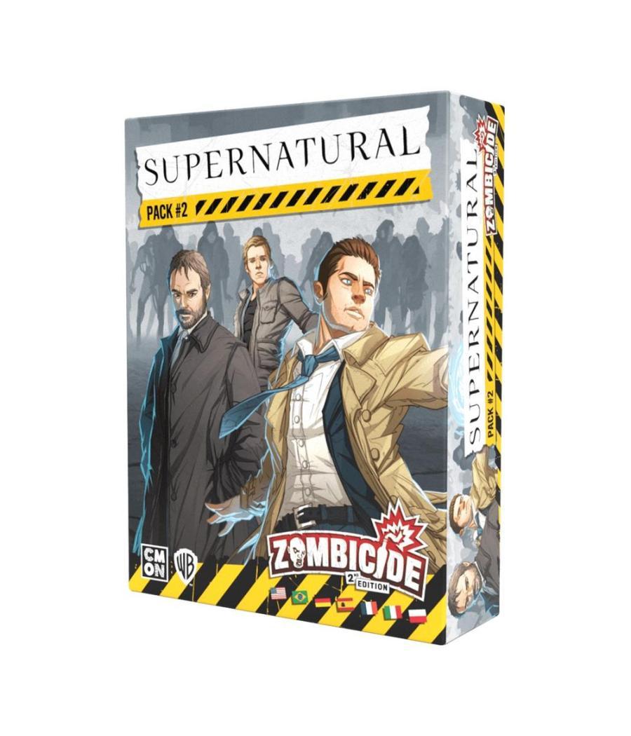 Juego de mesa zombicide 2e: supernatural character pack 2 edad recomendada 14 años