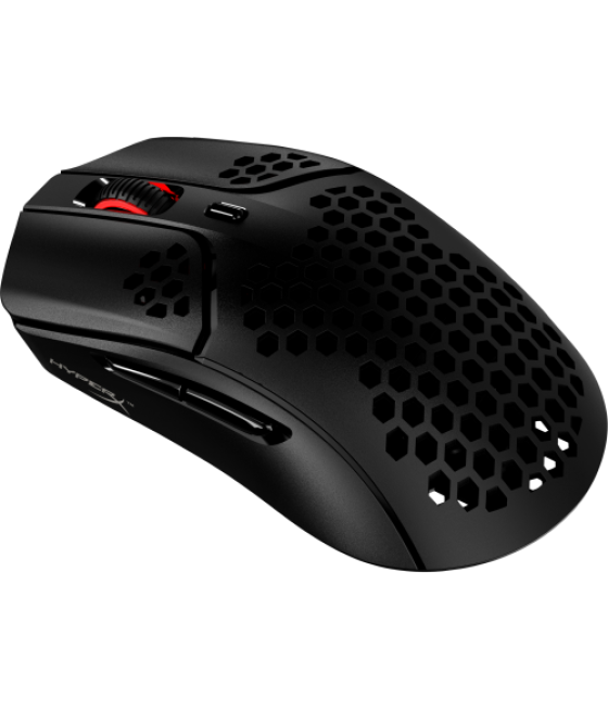 Hyperx ratón pulsefire haste - ratón inalámbrico gaming (negro)