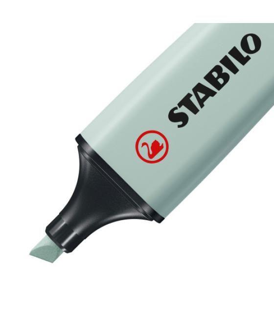 Stabilo boss naturecolors marcador 6 pieza(s) punta de cincel negro, bronce, verde, gris, verde claro