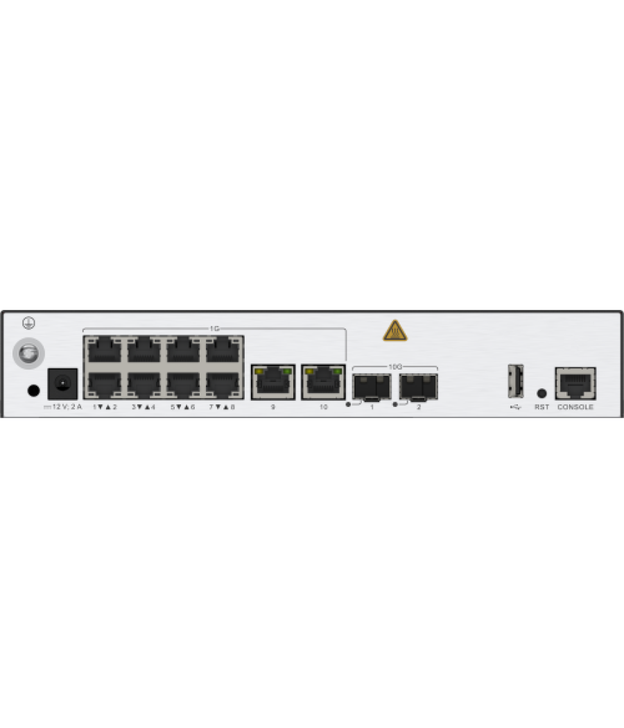 Huawei ac 650-128ap mainframe (10 ge ports, 210 ge sfp +ports with the ac/dc adapter)