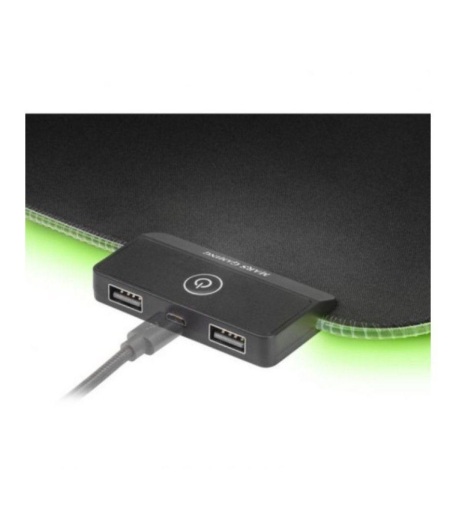 Alfombrilla Mars Gaming MMPRGB2 con Iluminación LED/ 800 x 300 x 4mm - Imagen 2