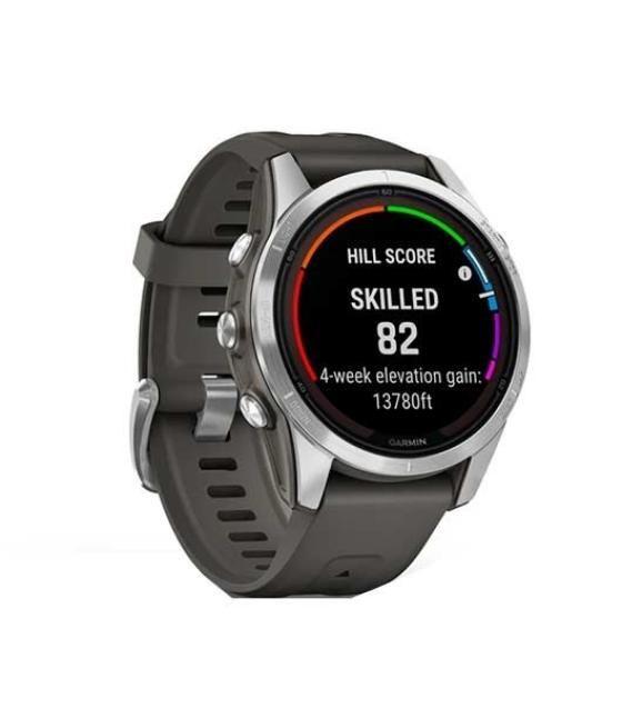 Smartwatch garmin gps fenix 7s pro solar silver-gr