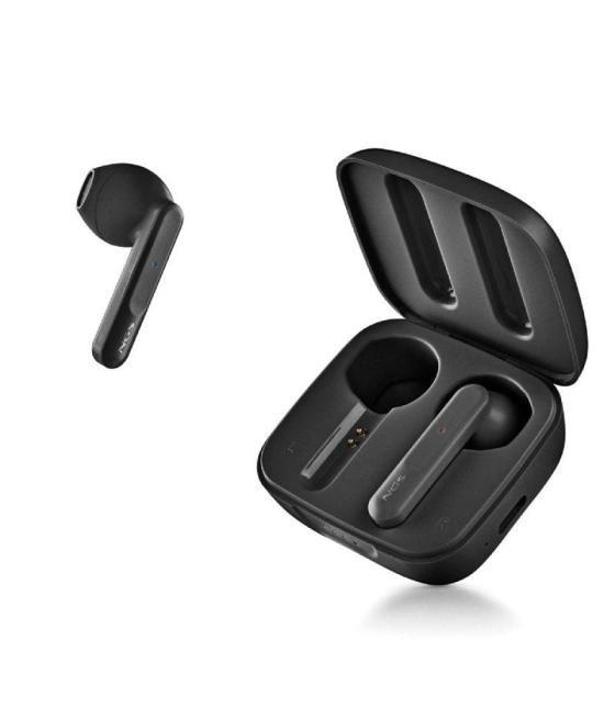 Auriculares bluetooth ngs ártica move con estuche de carga/ autonomía 7h/ negros