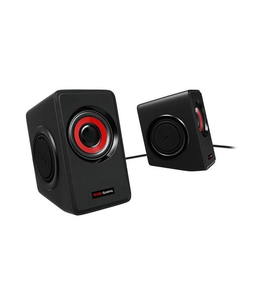 Altavoces Mars Gaming MS1/ 10W/ 2.0/ Rojos - Imagen 3