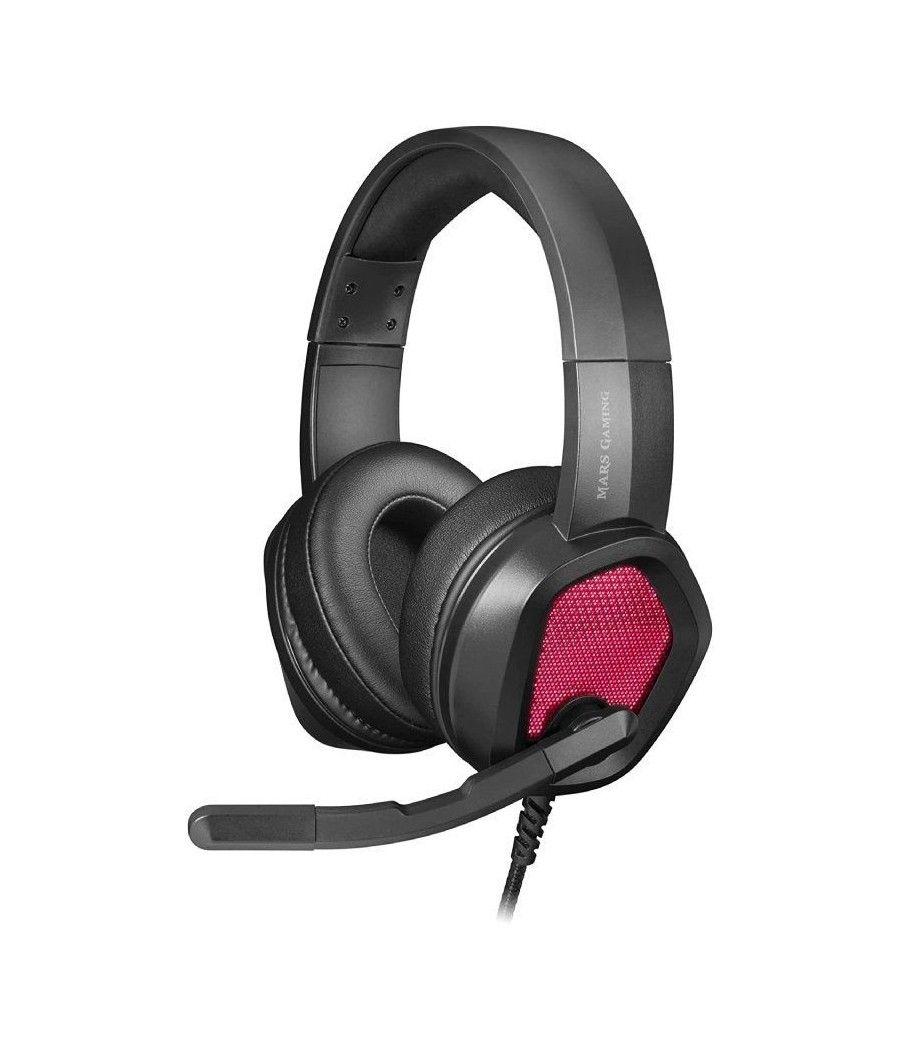 Auriculares Gaming con Micrófono Mars Gaming MH320/ Jack 3.5/ Negros - Imagen 1