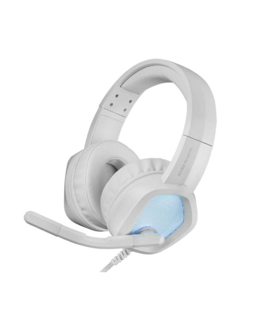 Auriculares Gaming con Micrófono Mars Gaming MH320/ Jack 3.5/ Blancos - Imagen 3