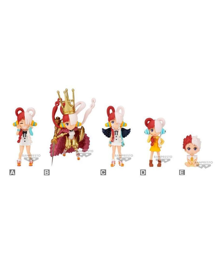 Figura banpresto one piece film red world collectable figure uta collection 7cm