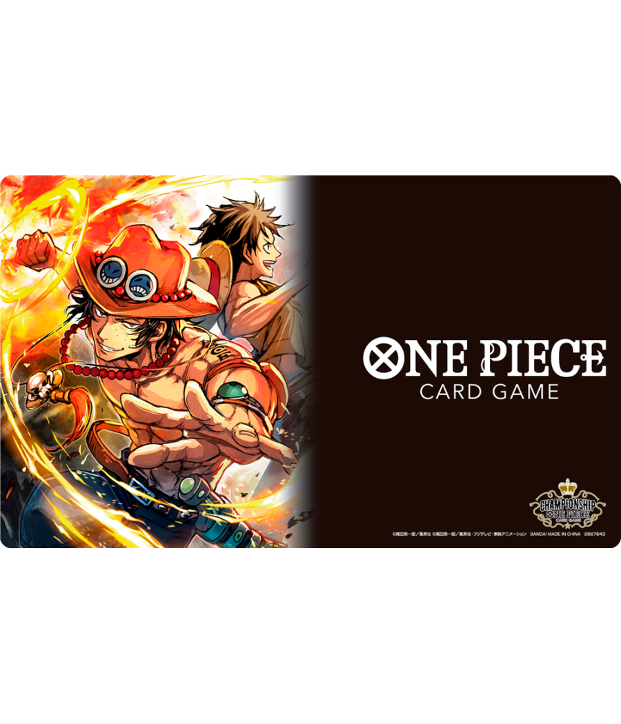 Tapete y caja de almacenamiento one piece portgas d ace