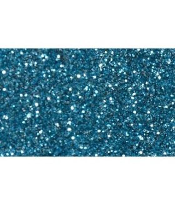 Fama goma eva 50x70 2mm pack 10h glitter azul turquesa