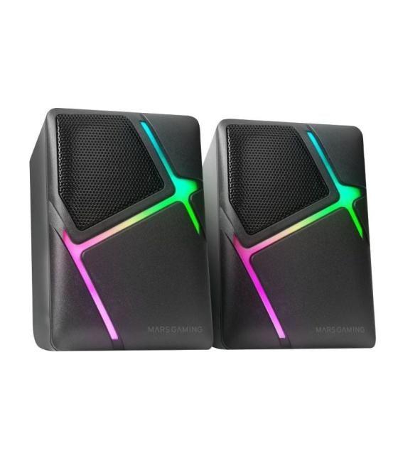Altavoces mars gaming ms-h/ 10w/ 2.0/ negro