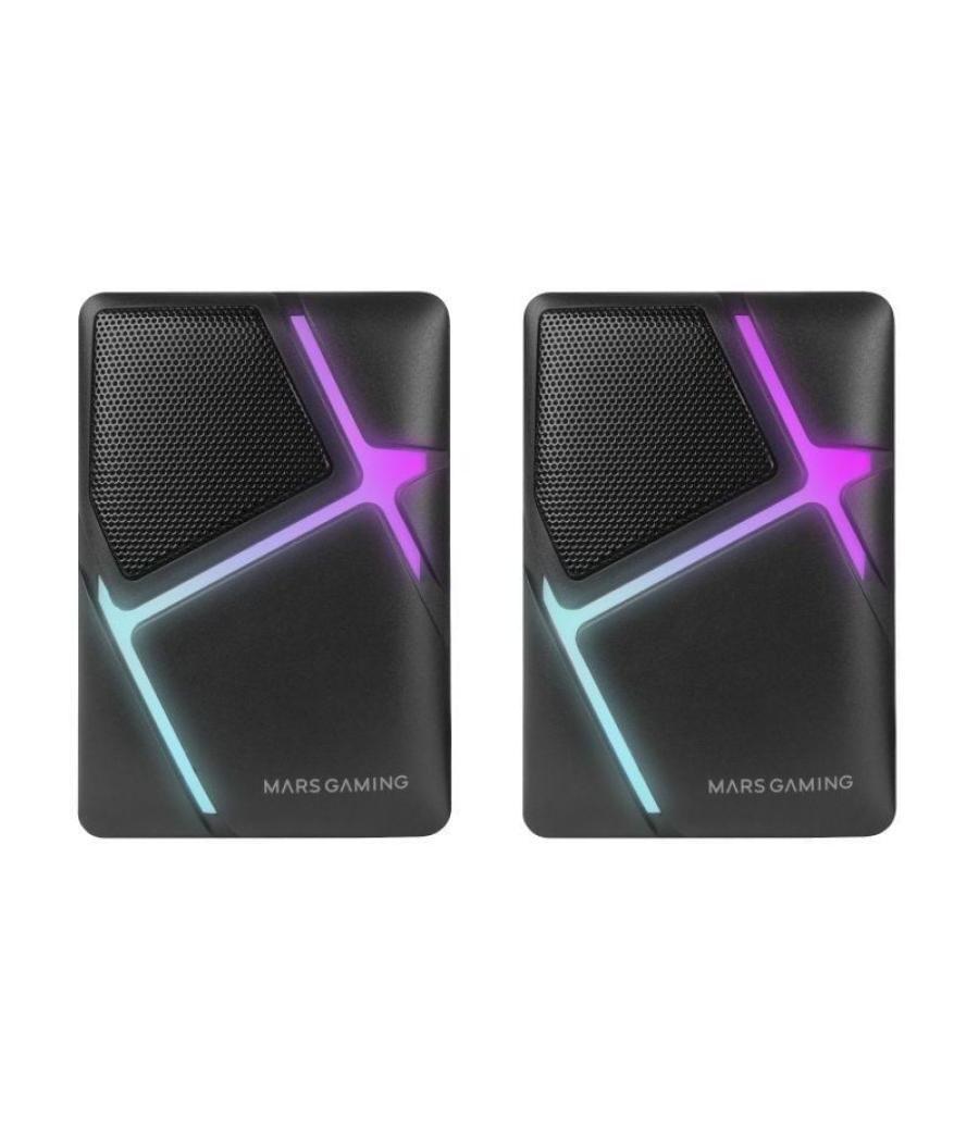 Altavoces mars gaming ms-h/ 10w/ 2.0/ negro