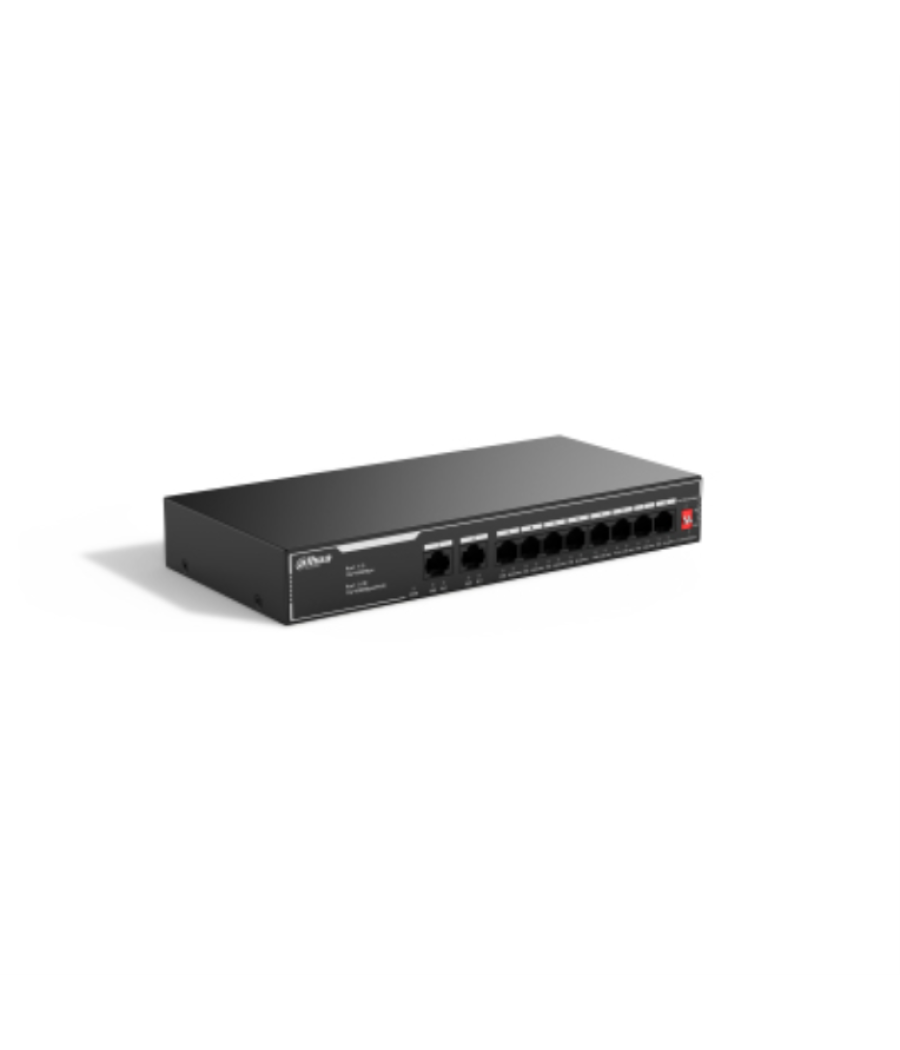 Switch it dahua dh-sf1010lp 10-port unmanaged desktop switch with 8-port poe