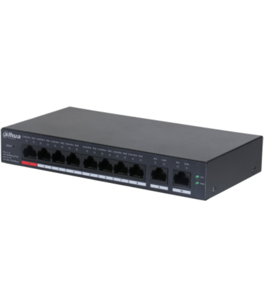 Switch cloud dahua dh-cs4010-8et-110 switch with 8-port poe