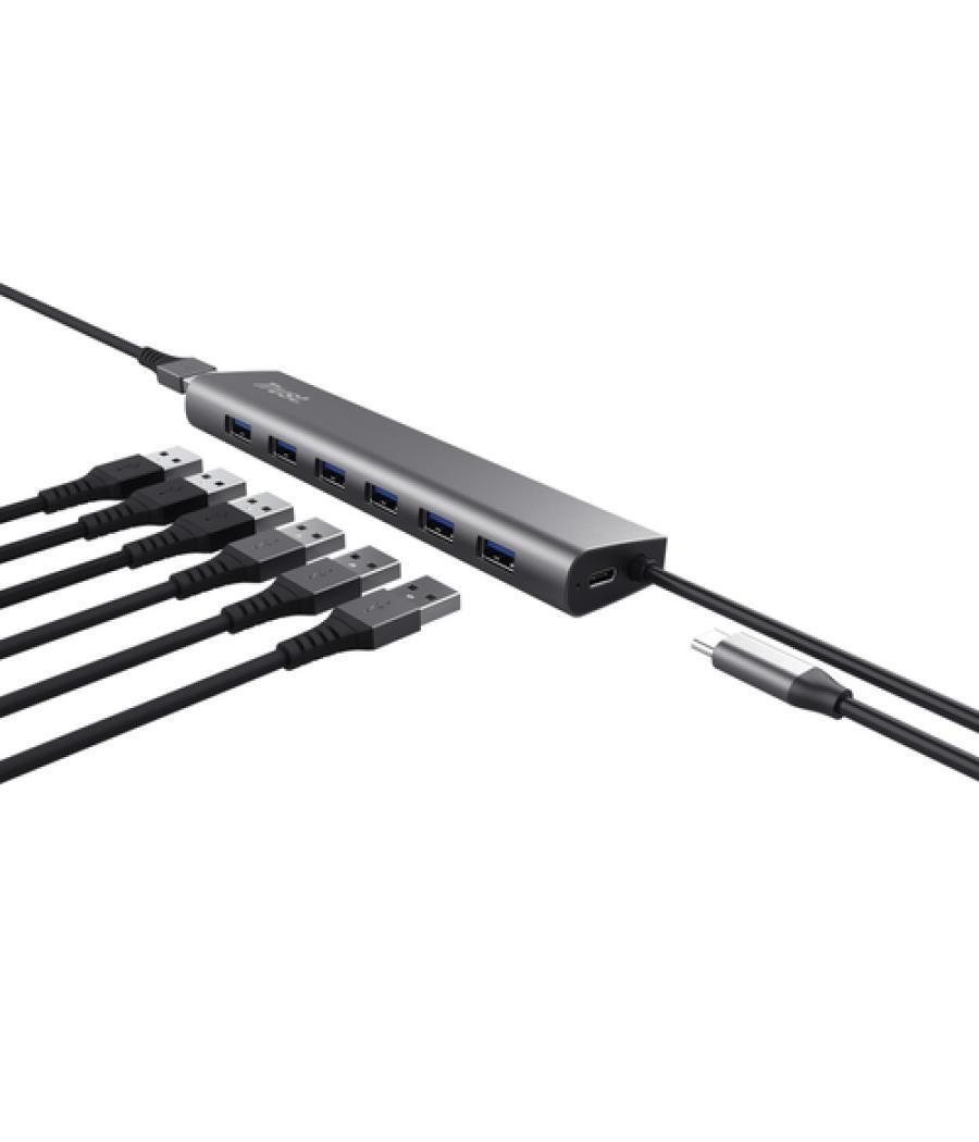 Trust Halyx USB 3.2 Gen 1 (3.1 Gen 1) Type-A 5000 Mbit/s Plata