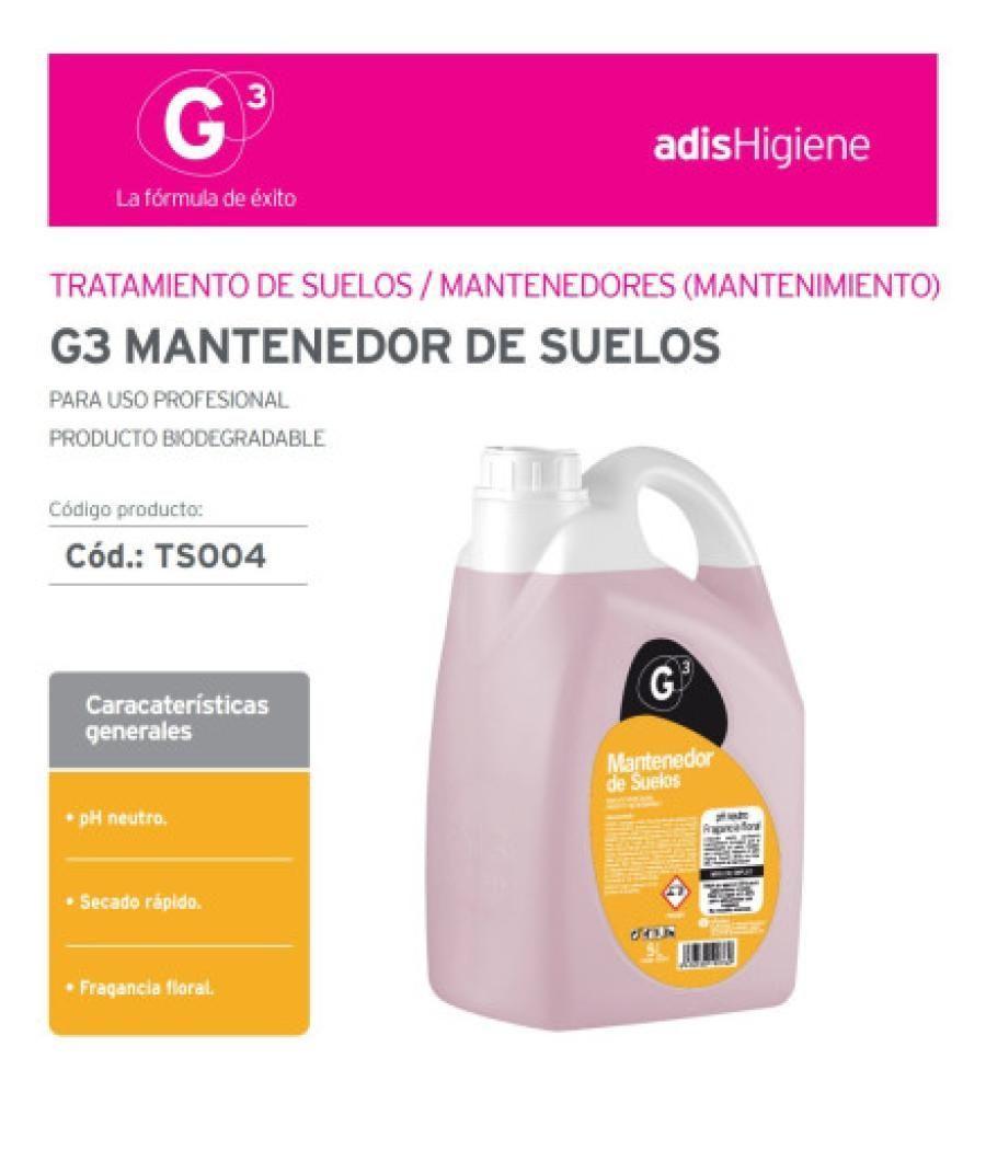 Fregasuelos aromatizado 5 litros g3 ts083