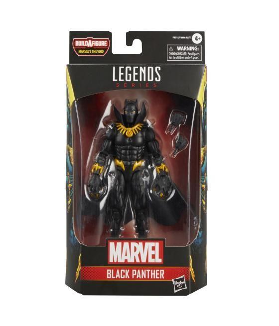 Figura hasbro marvel legends series build a figure marvels the void black panther