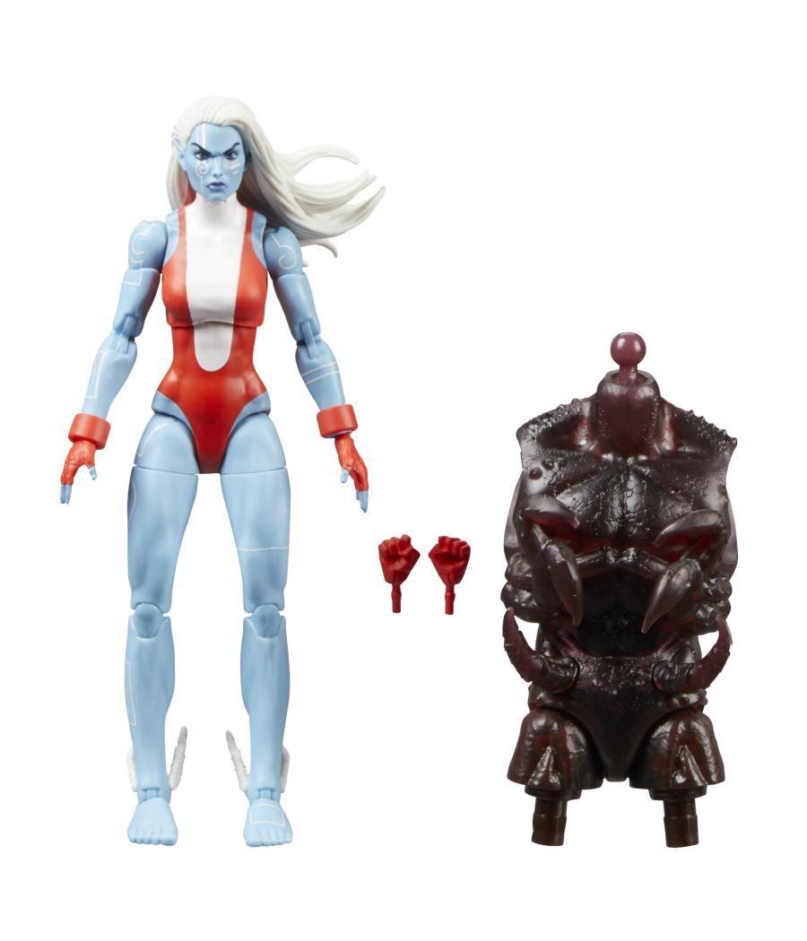 Figura hasbro marvel legends series build a figure marvels the void namorita