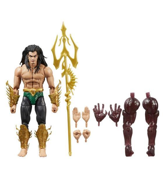 Figura hasbro marvel legends series build a figure marvels the void crystar namor