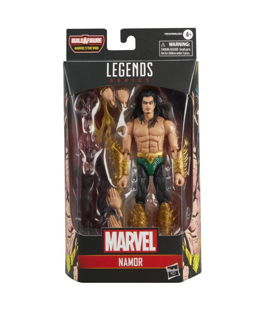 Figura hasbro marvel legends series build a figure marvels the void crystar namor