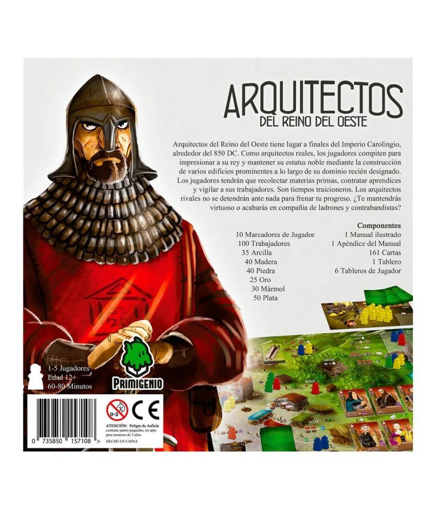 Juego de mesa arquitectos del reino del oeste edad recomendada 12 años