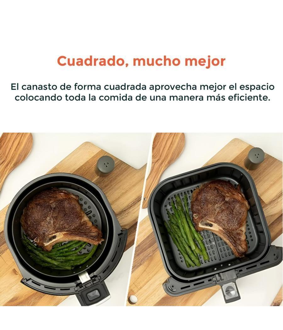 Yoevu freidora de aire ecofry 5.5 l