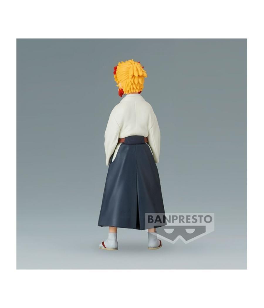 Figura banpresto demon slayer kimetsu no yaiba senjuro rengoku vol.43 15cm