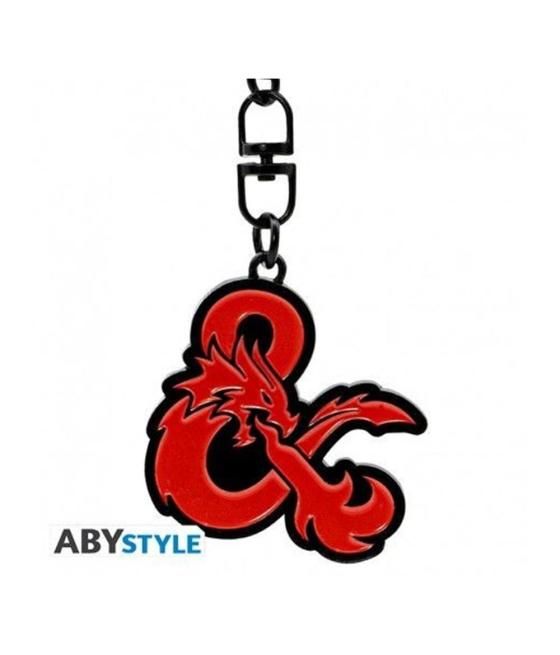 Llavero abystyle dungeon & dragons ampersand logo