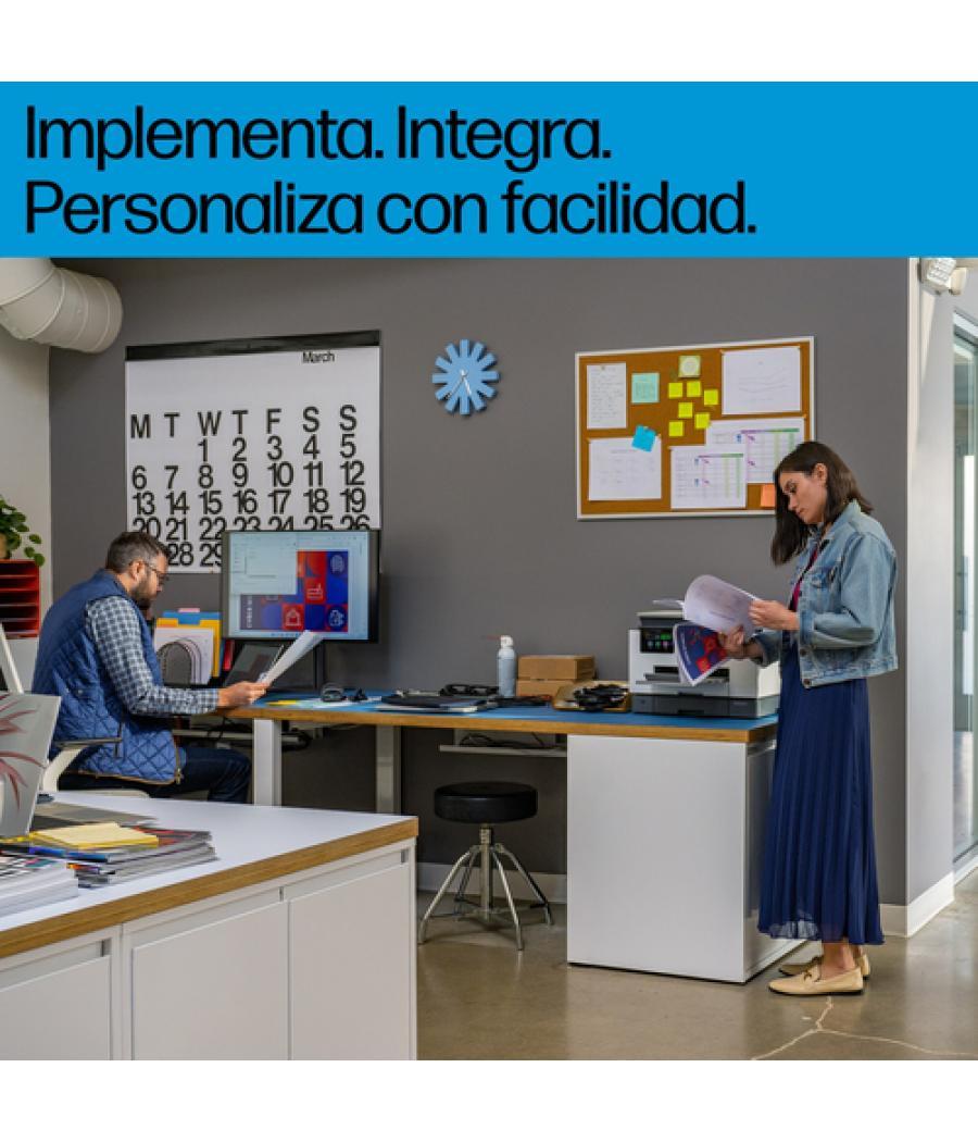 HP OfficeJet Pro Impresora multifunción 9130b, Color, Impresora para Pequeñas y medianas empresas, Imprima, copie, escanee y env