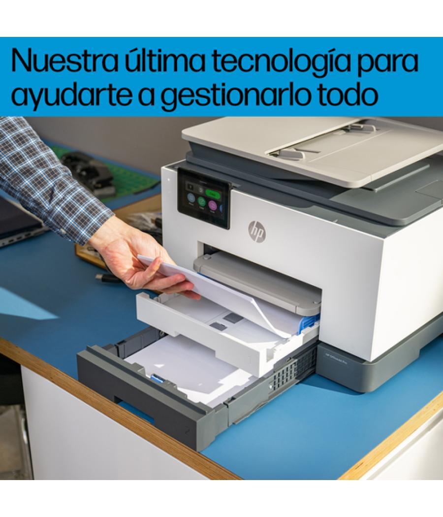 HP OfficeJet Pro Impresora multifunción 9130b, Color, Impresora para Pequeñas y medianas empresas, Imprima, copie, escanee y env