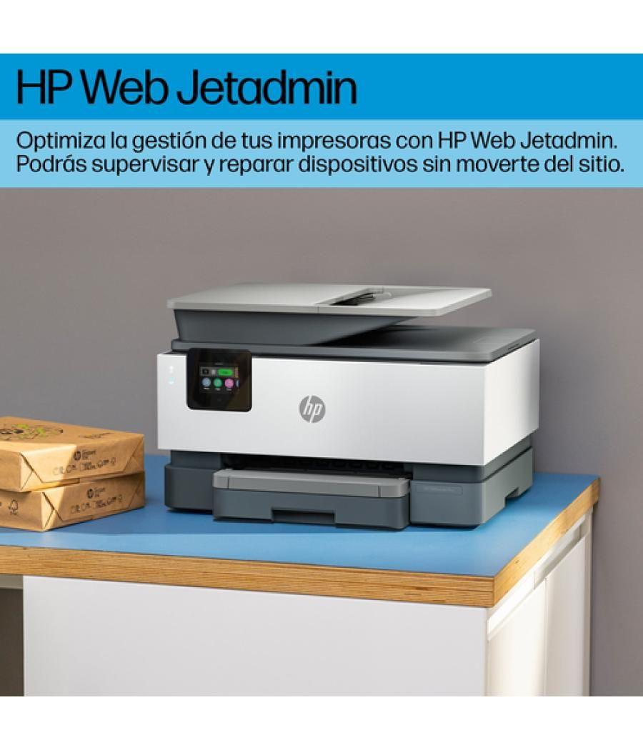 HP OfficeJet Pro Impresora multifunción 9120b, Color, Impresora para Home y Home Office, Imprima, copie, escanee y envíe por fax