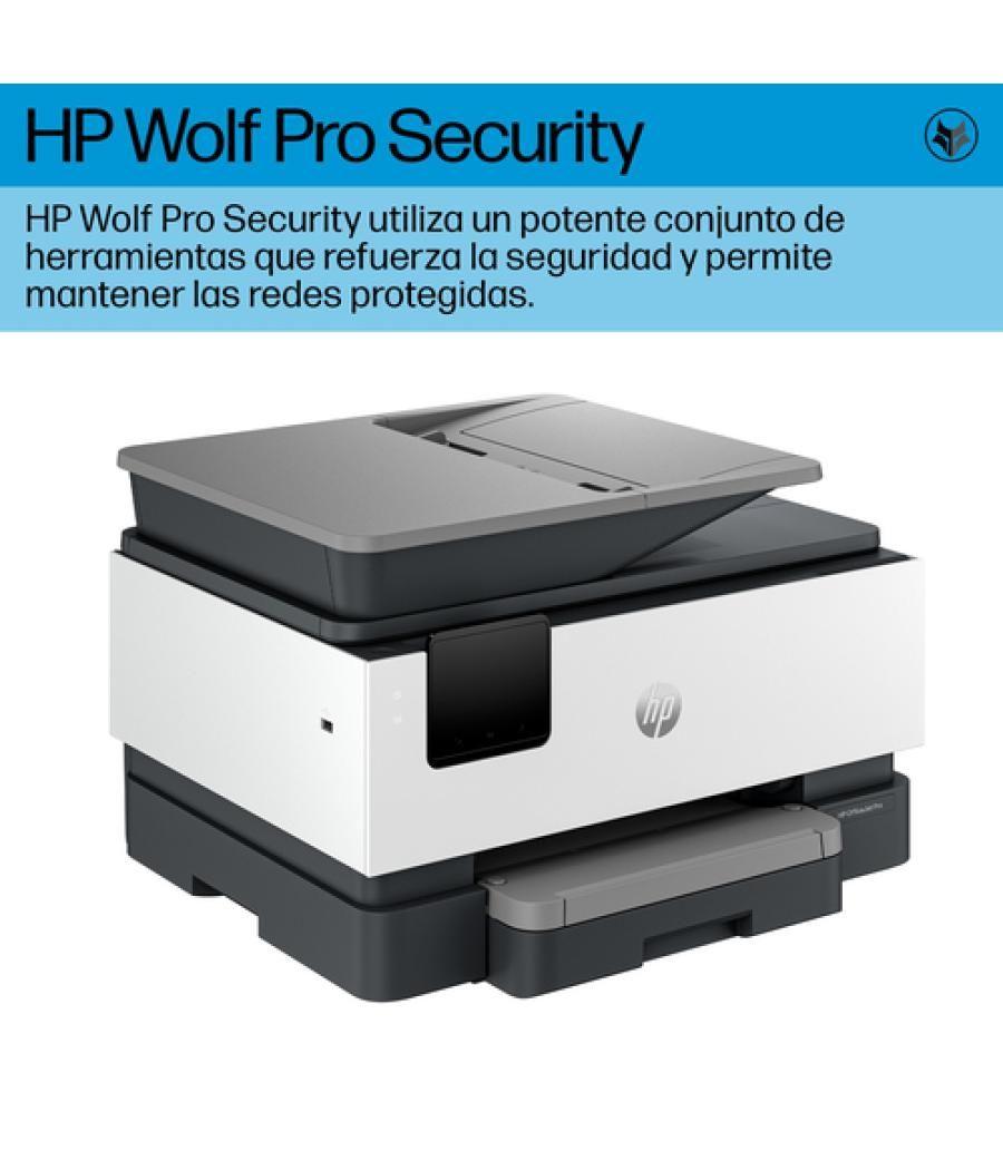 HP OfficeJet Pro Impresora multifunción 9120b, Color, Impresora para Home y Home Office, Imprima, copie, escanee y envíe por fax