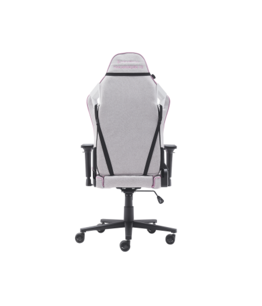 Newskill gaming takamikura v2 silla para videojuegos de pc asiento acolchado gris, rosa, blanco
