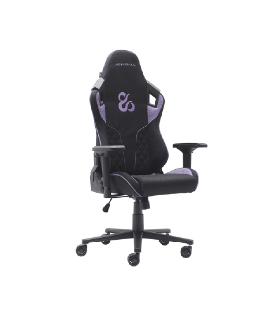 Newskill gaming takamikura v2 silla para videojuegos de pc asiento acolchado negro, púrpura