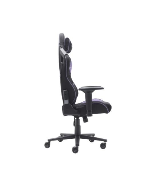 Newskill gaming takamikura v2 silla para videojuegos de pc asiento acolchado negro, púrpura