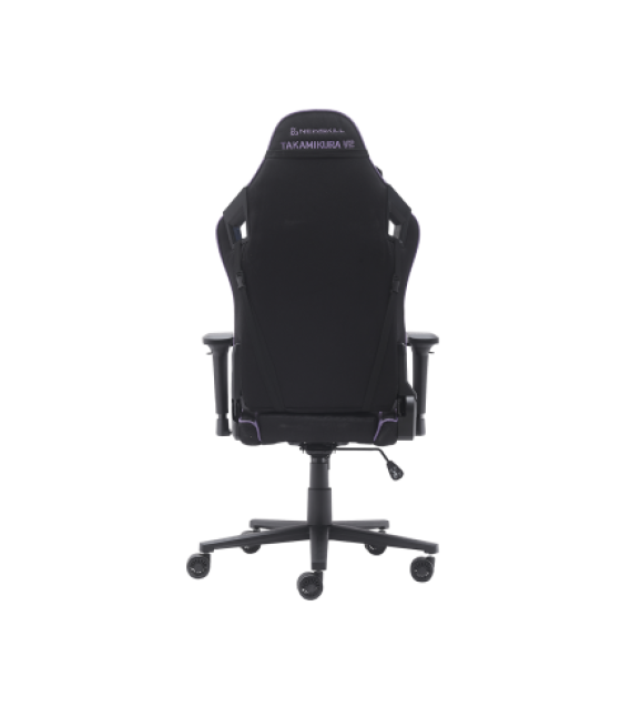 Newskill gaming takamikura v2 silla para videojuegos de pc asiento acolchado negro, púrpura