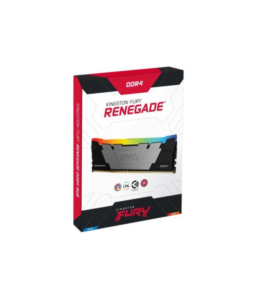 Kingston technology fury renegade rgb módulo de memoria 8 gb 1 x 8 gb ddr4 3200 mhz