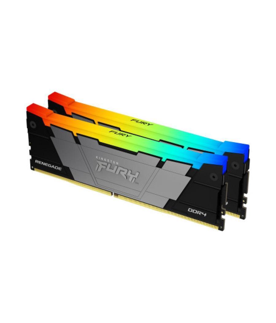 Kingston technology fury renegade rgb módulo de memoria 16 gb 2 x 8 gb ddr4 3600 mhz