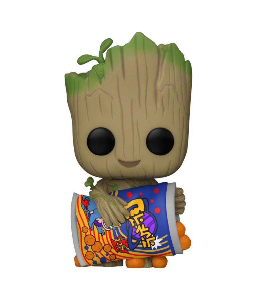 Funko pop marvel guardianes de la galaxia groot with cheese puffs 70654