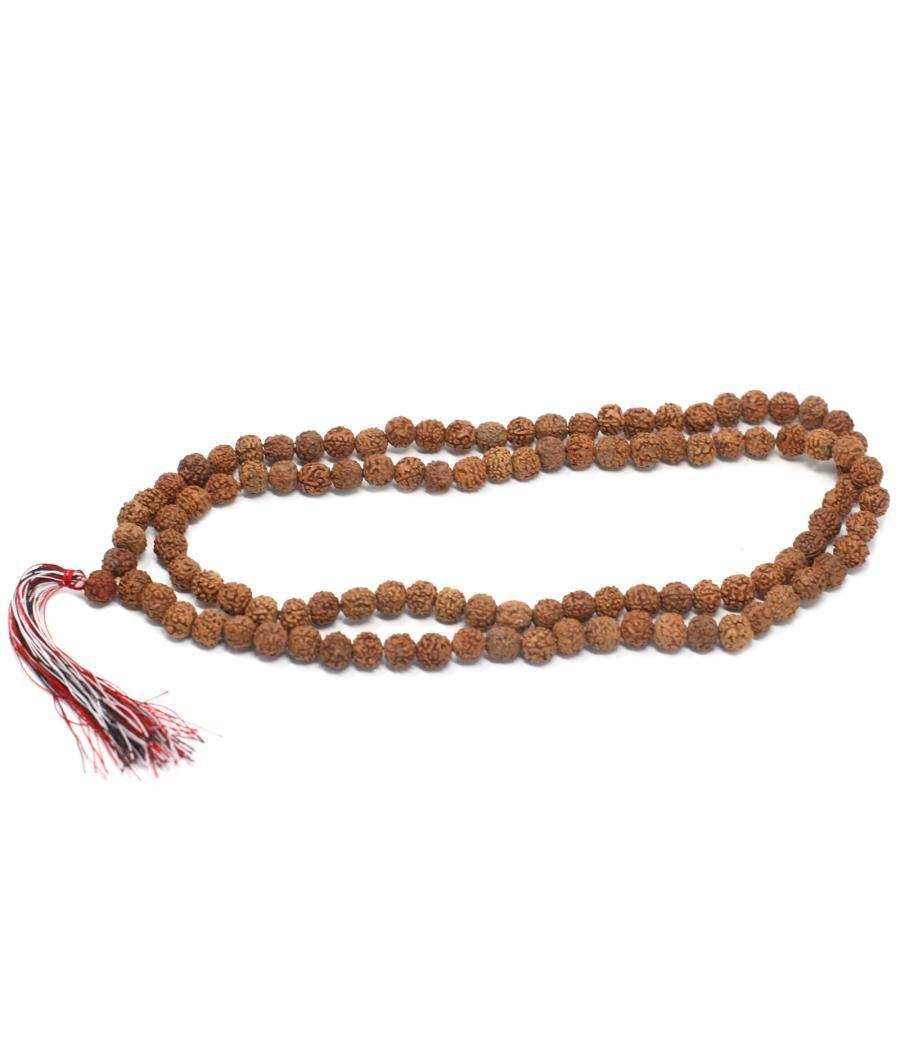 108 Rudraksha Japa Mala - Natural