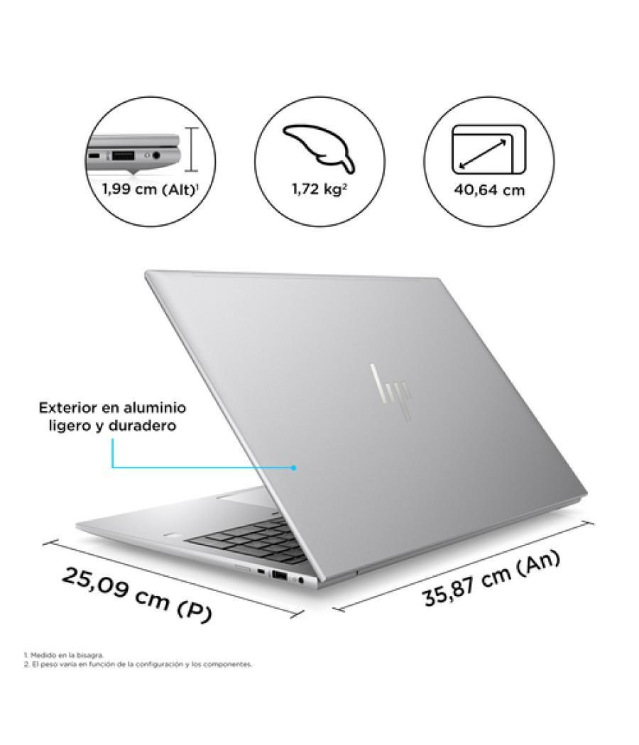 HP ZBook Firefly 16 G10 Estación de trabajo móvil 40,6 cm (16") WUXGA Intel® Core™ i7 i7-1360P 32 GB DDR5-SDRAM 1 TB SSD Wi-Fi 6