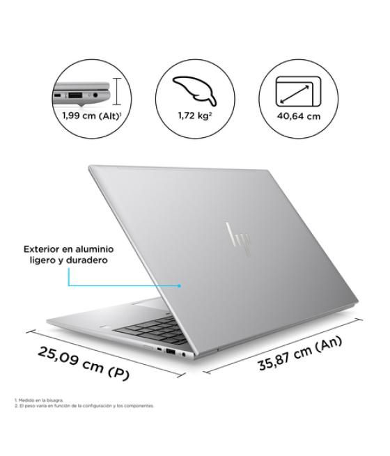 HP ZBook Firefly 16 G10 Estación de trabajo móvil 40,6 cm (16") Pantalla táctil WUXGA Intel® Core™ i7 i7-1365U 32 GB DDR5-SDRAM 