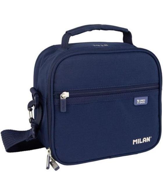 Milan bolsa isotérmica porta alimentos con 3 recipientes 3,5l serie 1918 azul marino