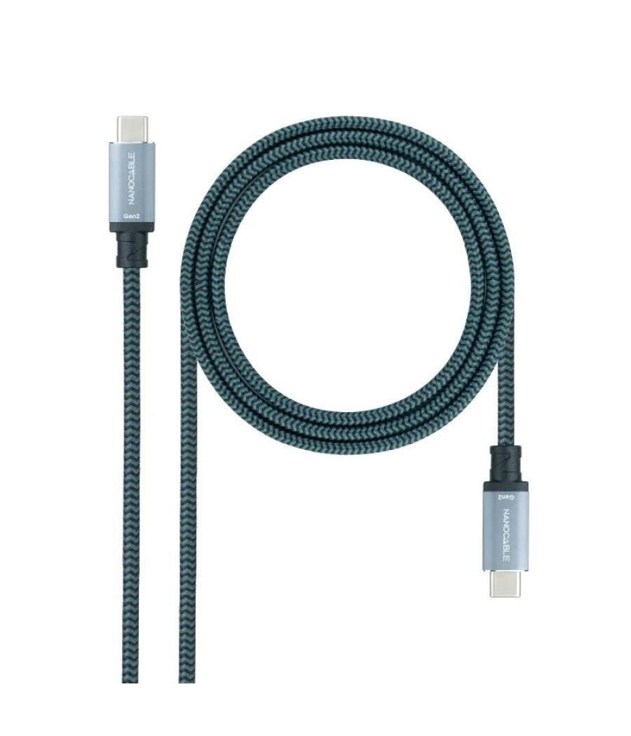 Nanocable cable usb 3.1gen2 5a usb-c-m-usb-c-m 3m